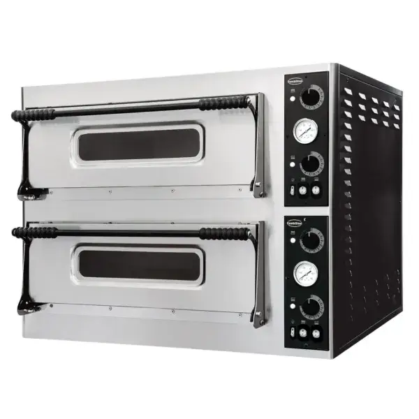 Pizzaoven dubbel 2 x 6 Beperkte Voorraad