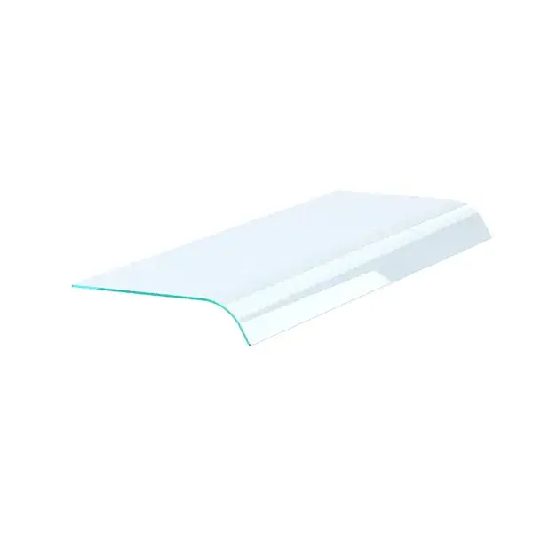 Gebogen glas aan 1-zijde 3/1 Rechtstreeks Van De Fabrikant