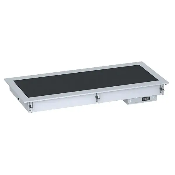 Must-Have Drop-in verwarmde keramische plaat 4/1 - zwart