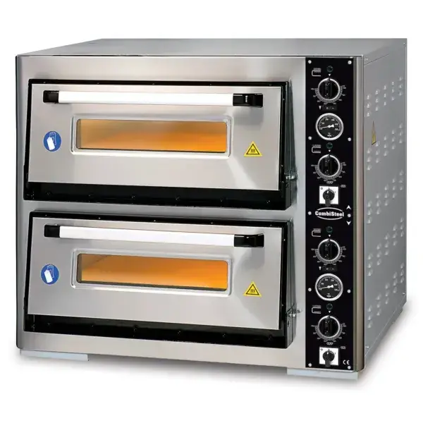 Elek. pizzaoven dubbel2 x 4 Superprijs