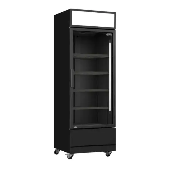 Hete Deal Koelkast glasdeur fcu-370 bl