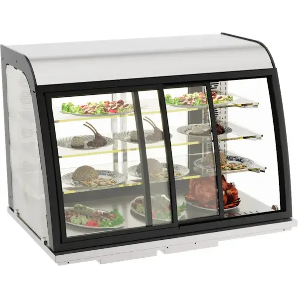 Drop-in warmvitrine 140l schuifdeuren Nu Kopen