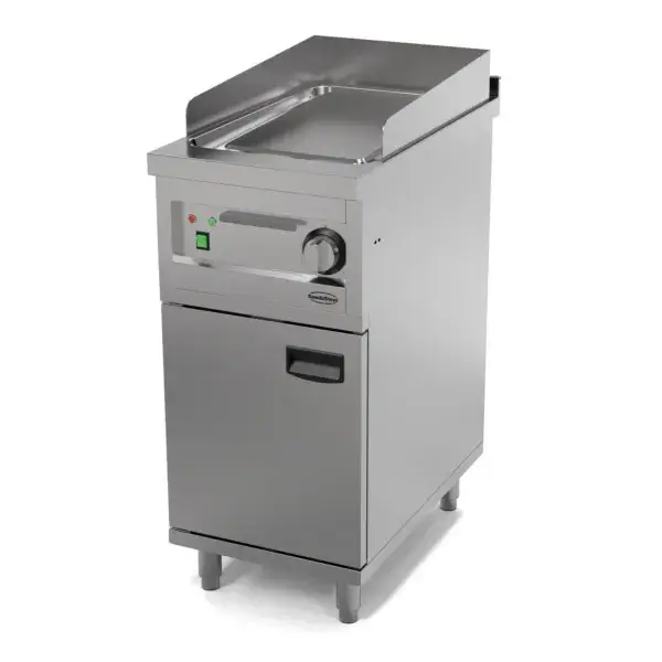 Entry 700 bakplaat elektrisch chroom enkel Speciale Aanbieding