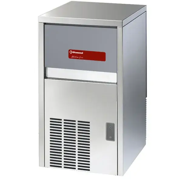 Volle ijsblokjesmachine 29 kg, met reserve - lucht Betrouwbaar