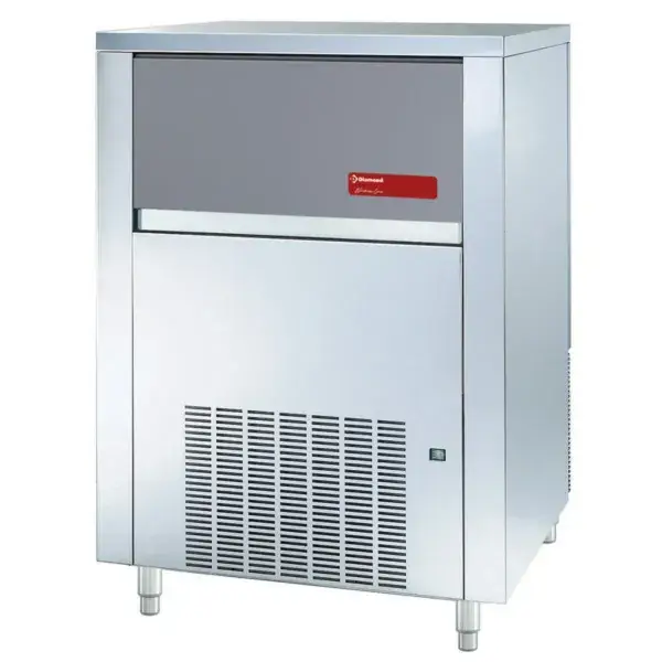 Volle ijsblokjesmachine 155 kg, met reserve - lucht Bestel Nu