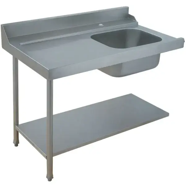 Dagaanbieding Inlooptafel met voorwaskuip "links"