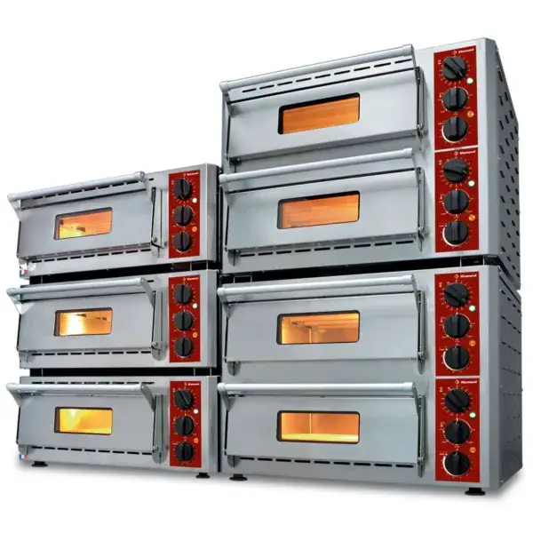 Rechtstreeks Van De Fabrikant Diamond opstapelkit Pizza Quick 25 mm hoog voor pizza-ovens