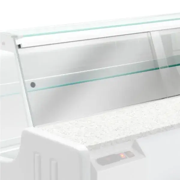 Laatste Versie Diamond schuivend plexiglas kit Molina 1500 mm voor toonbank vitrines