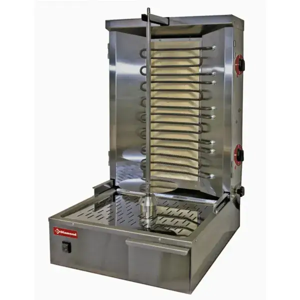 Lage Kosten Elektrische gyros grill 35 kg