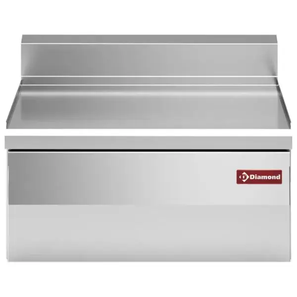 Direct Beschikbaar Diamond Neutraal element met lade PRO 600 EVO RVS 505x470xh143 mm horeca
