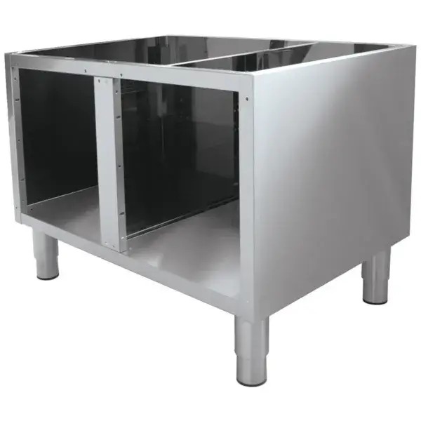 Betrouwbaar Diamond Open onderstel PRO 600 600x490x570 mm RVS verstelbare poten
