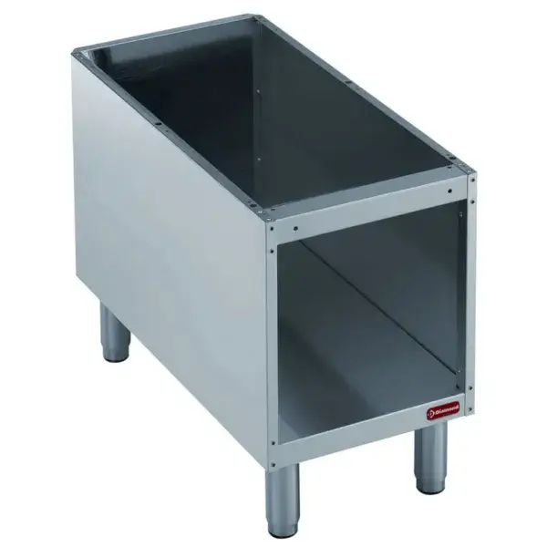 Diamond Open onderkast 400 x 773 x 600 mm AISI 304 RVS verstelbare poten Direct Beschikbaar