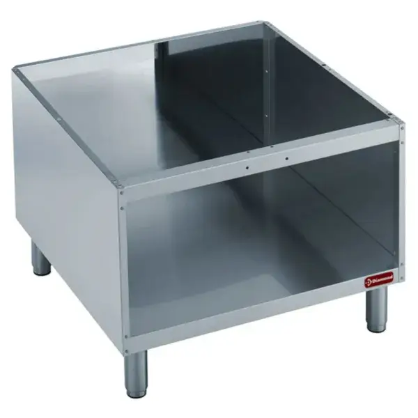 Diamond Open onderkast 1200x773x600 mm RVS verstelbare poten Modulair gamma MAXIMA 900+ Exclusieve Aanbieding
