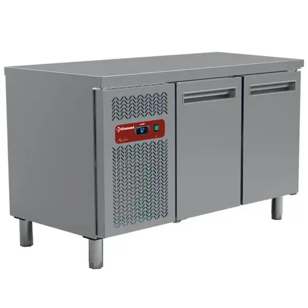Beperkte Voorraad Koeltafel, geventileerd, 2 deuren gn 1/1 (260 lit.)