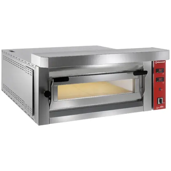 Elektrische pizzaoven, 6 pizzas 350 mm - full vuurvaste steen Bestel Nu