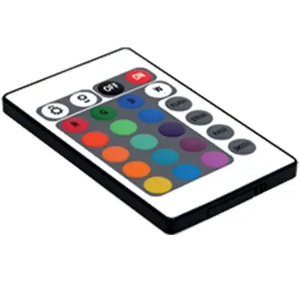 Optie: gekleurde led (rgb) vitrine 530lt. met afstandsbediening Bestseller