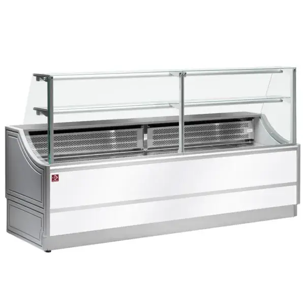 Speciale Aanbieding Gekoelde uitstaltoonbank - neutrale versie "ol orléans", zonder reserve