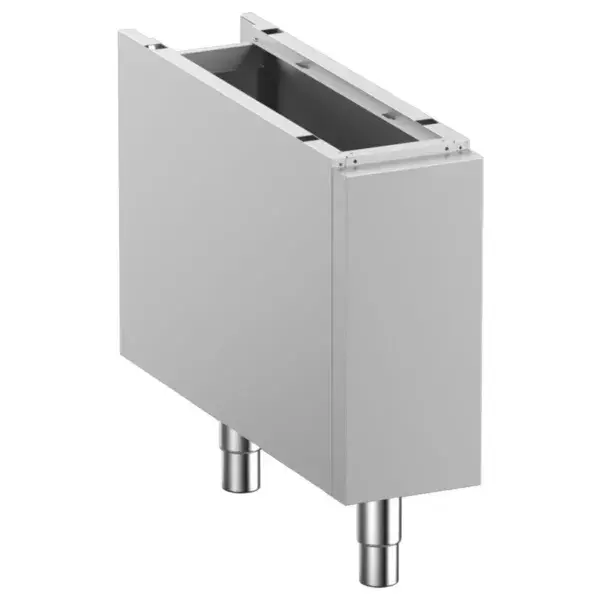 Diamond gesloten RVS onderstel DIN7-BA2C-RN 200x655x600 mm verstelbare poten horeca Shop Nu