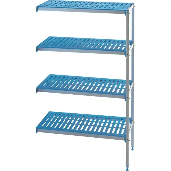 Must-Have Hoekrek in aluminium 4 niveau's"modular rack"