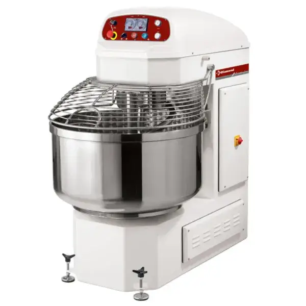 Fabrieksprijs Automatische bakkerstrog spiraal, 2 snelheden, 2 timers, 2 motor, 160 kg.