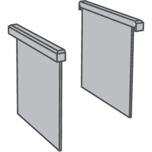 Hete Deal Zijdelings eindpanelen (links)