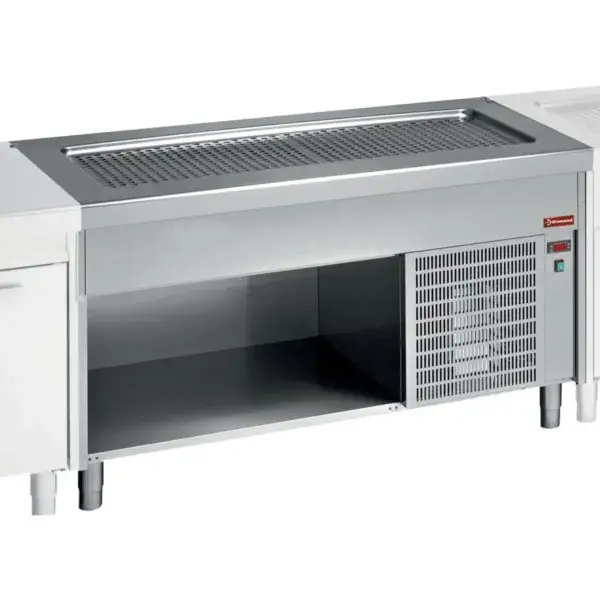 Actieprijs Element met ondiepe kuip op open kast 3x gn1/1