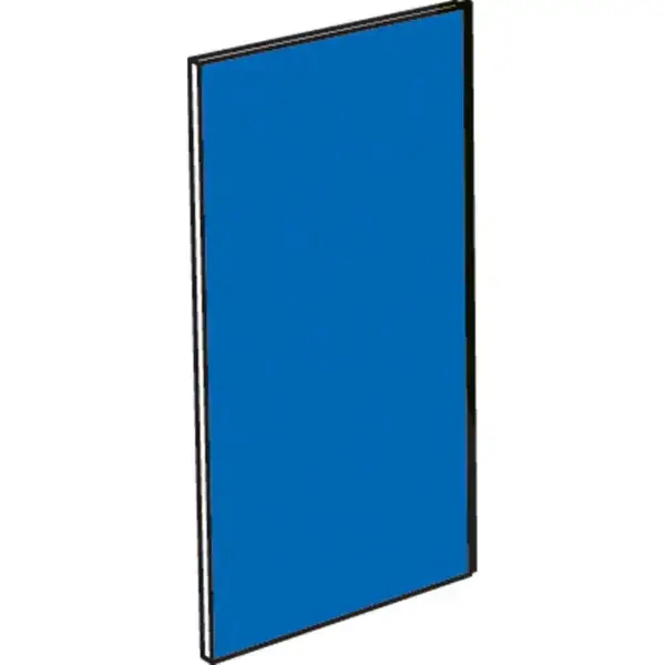 Betrouwbaar Bekledingspaneel "blauw" zijdelings