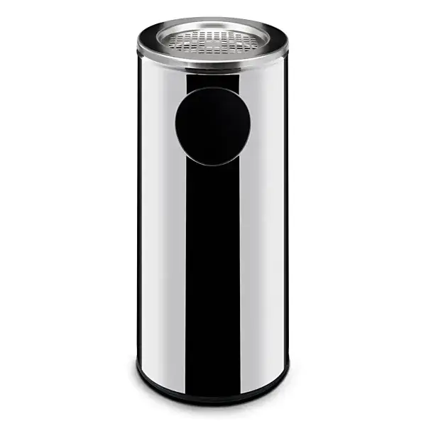 Afvalbak met asbak, hendi, 33l, ⌀240x(h)660mm Seizoensaanbieding