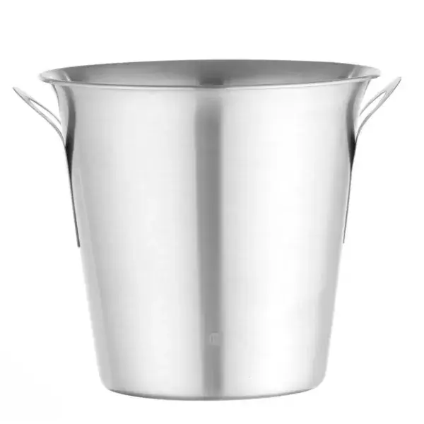 Lage Prijs Hendi Wijnkoeler BarUp 3,5L zilver RVS ø210x210mm met tulpgrepen