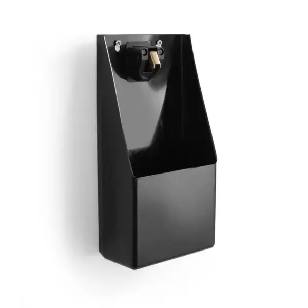 Merkproduct Hendi Flesopener met opvangbak PP 135x70x295mm wandmontage
