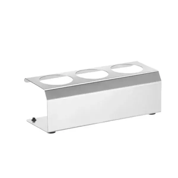 Hendi saus standaard 3 gaten ø57 mm 229x90x78 mm RVS geschikt voor dispenser flacons Aanbieding