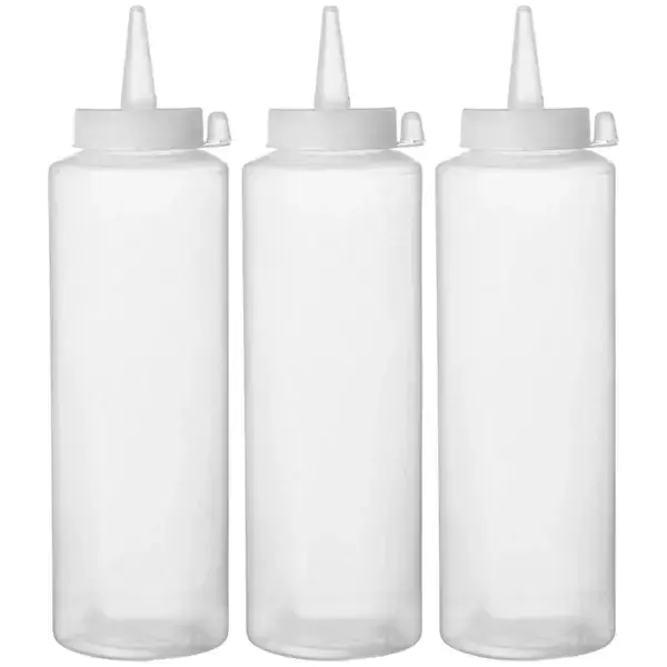 Hendi dispenser flacon set 3x 0,2L transparant polyethyleen Ø50x185mm Speciale Aanbieding