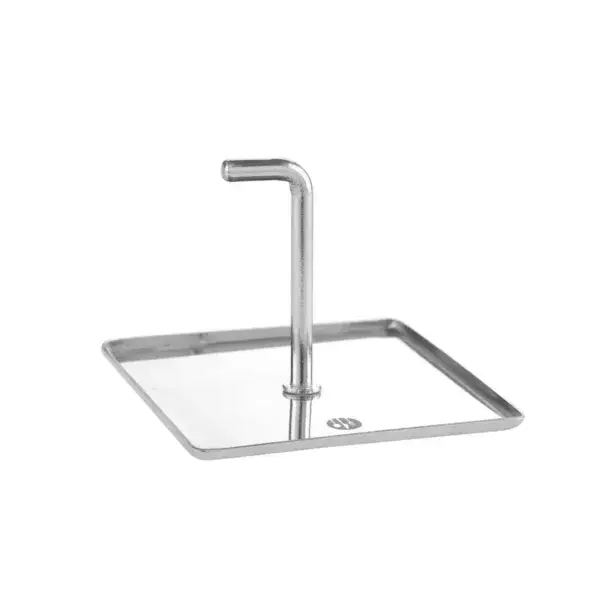 Hendi voedselring en duwer vierkant 80x80x55mm RVS geschikt voor vaatwasser Fabrieksprijs