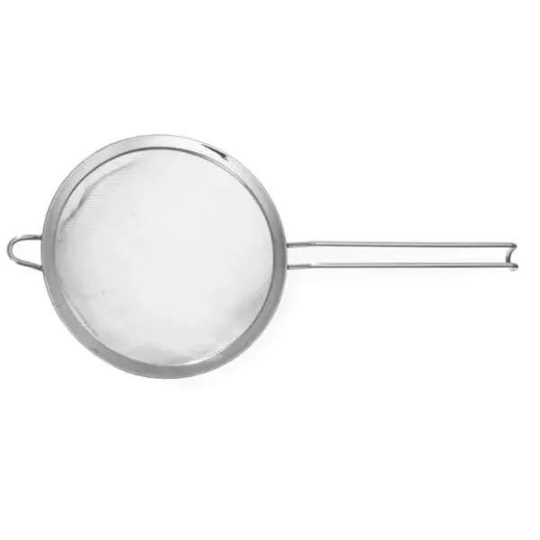 Op = Op Hendi bolzeef Profi Line 430x210x80mm RVS met fijn gaas