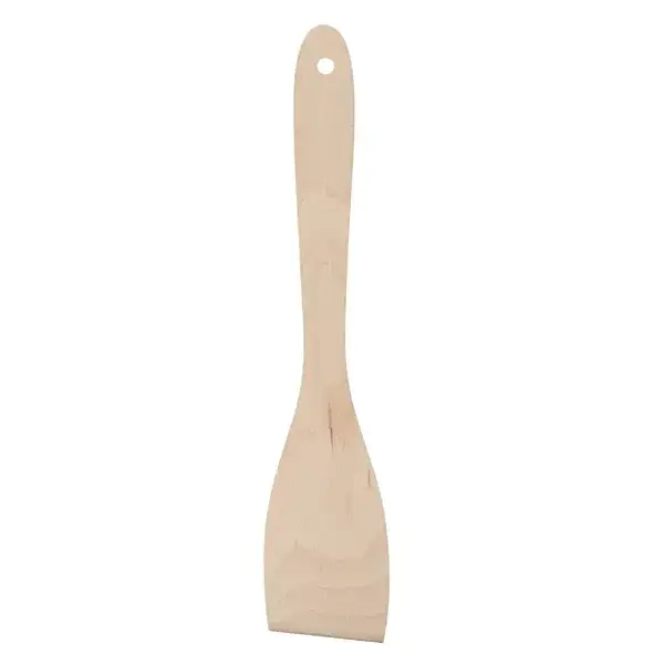 Beperkte Voorraad Hendi houten spatel set 4x 300x55 mm beukenhout keukenbestek