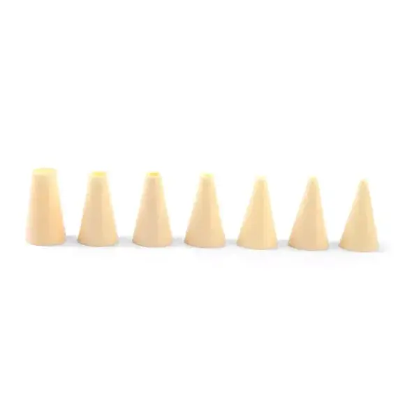 Hendi spuitmondjes glad Ø 5-17 mm kunststof set van 7 patisserie Favoriet