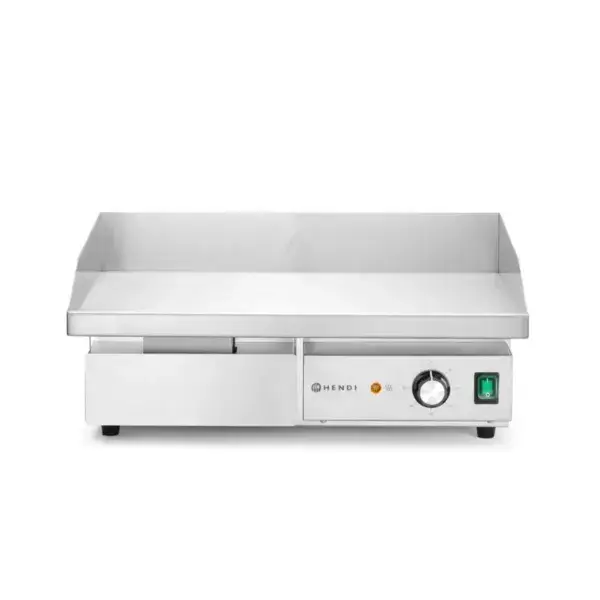 Koop Vandaag Hendi Bakplaat Budget Line 550x430x240mm 3000W 220-240V gehard staal glad