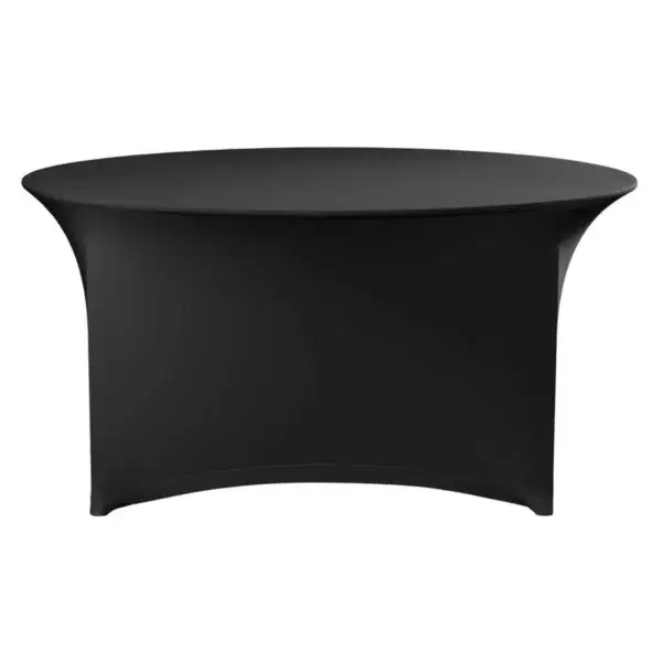 Betaalbaar Tafelhoes rond, hendi, 817407, zwart, ⌀1800x(h)760mm