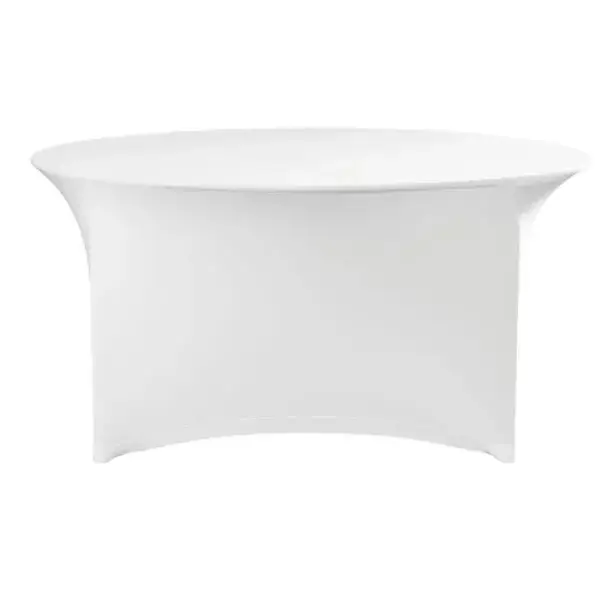 Meest Verkocht Tafelhoes rond, hendi, 817407, wit, ⌀1800x(h)760mm