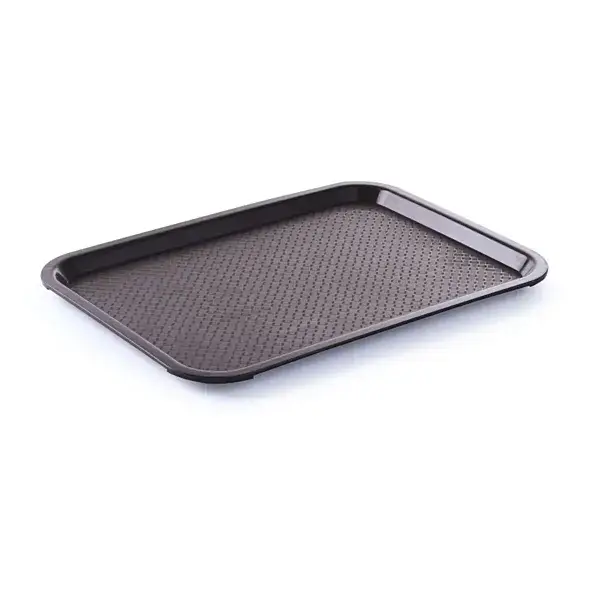 Fastfood dienbladen large, hendi, bruin, 350x450x(h)20mm Dagaanbieding