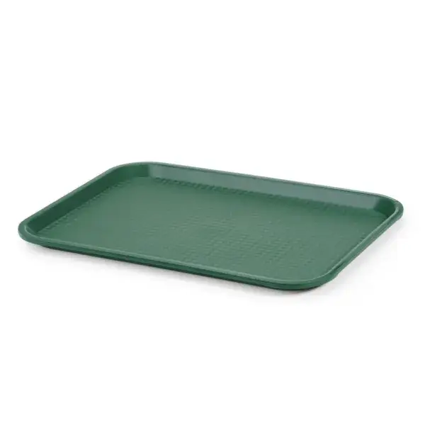 Betaalbaar Fastfood dienbladen medium, hendi, groen, 305x415x(h)20mm
