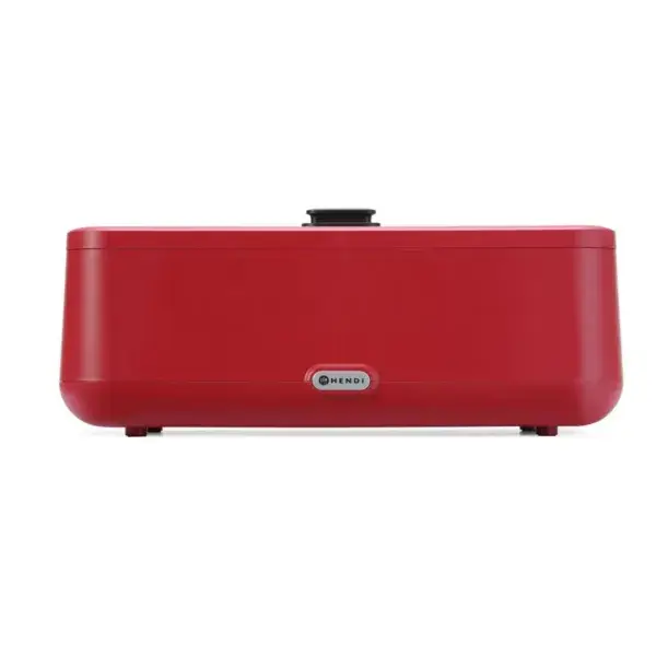 Hendi Chafing Dish UNIQ elektrisch 220-240V 700W rood GN1/1 607x402x245mm Alleen Vandaag
