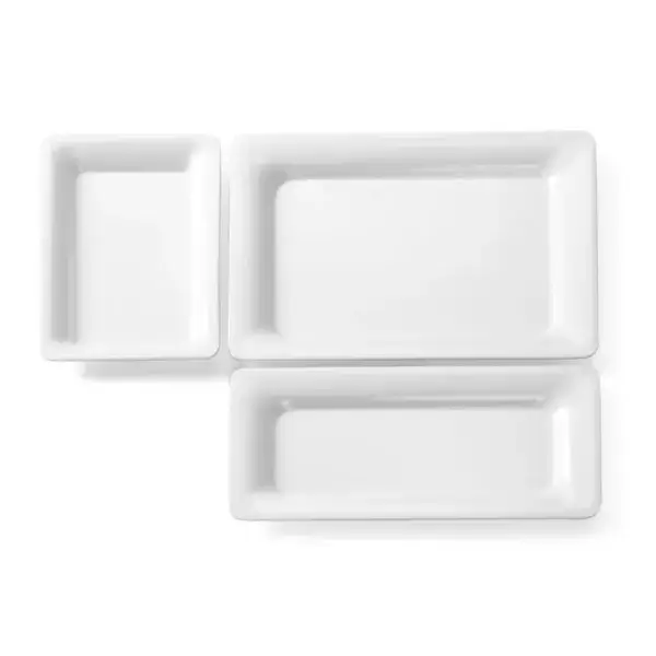 Hendi melamine Gastronorm tray GN 1/2 325x265x20mm slanke rand lichtgewicht afwasbestendig Uitverkoop