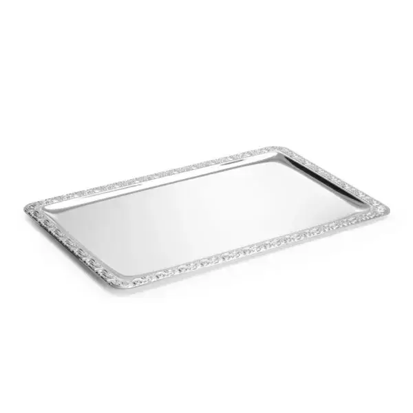 Serveerplateau gn 1/1 met decoratieve rand, hendi, gn 1/1, 530x325mm Exclusieve Aanbieding