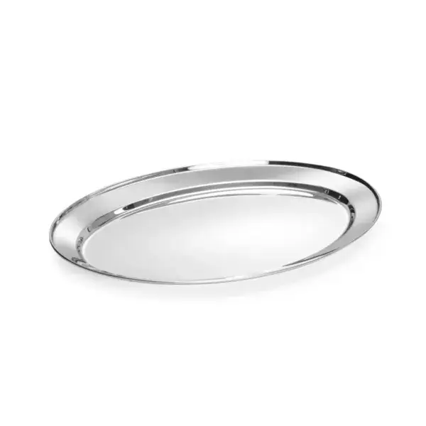 Hendi ovale schotel 500x350 mm rvs voor buffet en catering Direct Beschikbaar