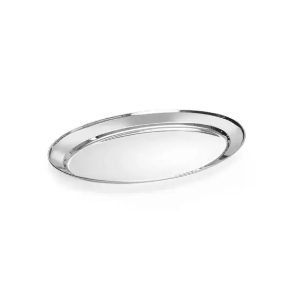 Hendi Ovale schotel 450x290mm RVS geschikt voor horeca en buffet Betrouwbaar