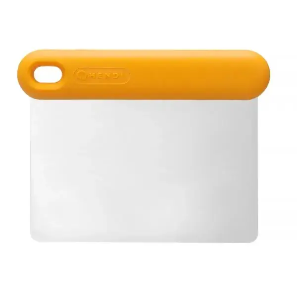 Deegschraper heavy-duty, hendi, designed by robert bronwasser, 130x95x(h)13mm Op = Op