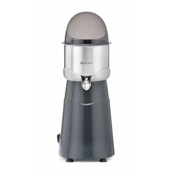 Hendi elektrische citruspers 230V 180W met 3 perskegels RVS en aluminium Seizoensaanbieding