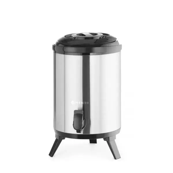 Hendi drankendispenser 9L ⌀226mm roestvast staal warm/koud Koopje