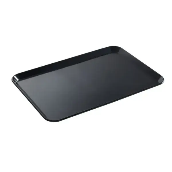 Hendi vitrineplateau melamine zwart 350x240x17mm vaatwasbestendig Gecertificeerd